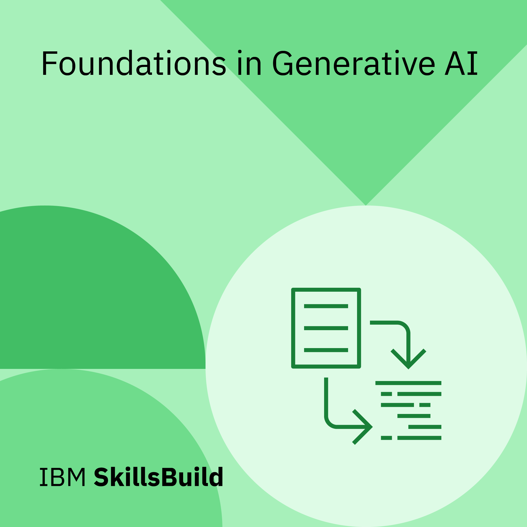 Foundations in Generative AI sticker
